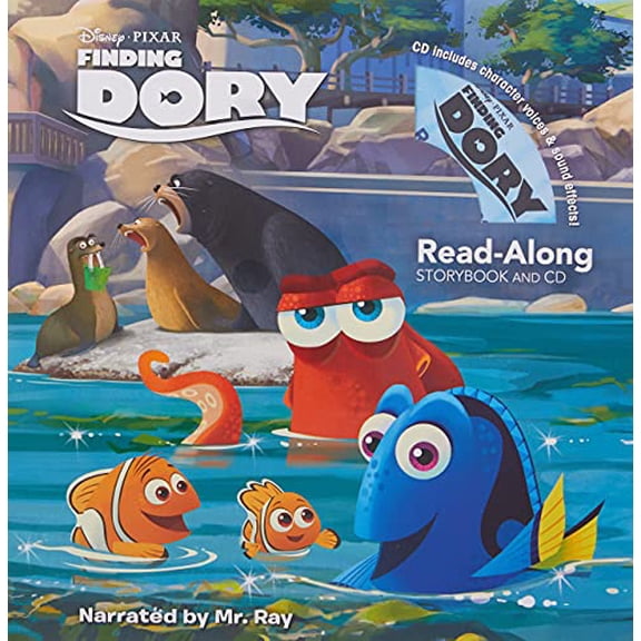 Pre-Owned Finding Dory (Read-Along Storybook and CD), 9781484725863, 1484725867, Paperback, Pap/Com edition