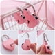 thumbnail image 3 of Candado de amor creativo con corazón de niña, mini cerradura portátil pequeña, cerradura para puerta de gabinete de dormitorio de estudiantes para equipaje en el hogar, rosa, 2 piezas (1 pieza/tamaño S, 1 pieza/tamaño M) Rojo Verde, 3 of 5
