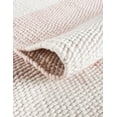 thumbnail image 5 of Unique Loom Eco Plaid Indoor Outdoor Washable Collection Area Rug - Balmoral (2' x 6' 1" Runner Pink/Ivory), 5 of 12