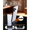 thumbnail image 3 of Cable chubbycable StandLite de carga rápida USB-C de 240 W, 1,5 m, 3 of 8