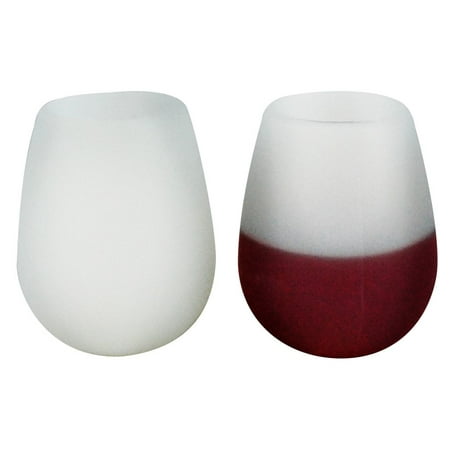 Southern Homewares Silicone Wine Glasses, Set of (Best White Wine Glasses)