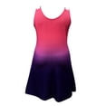 thumbnail image 4 of Lmnyox Spaghetti Strap Dress For Women Soft Sleeveless V Neck Mini Dress Summer Lightweight Dress, 4 of 4