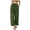 Green, variant on KPOPLK Wide Leg Linen Pants Woman Cargo Pants Summer Waisted Drawstring Linen Pants Petite Women Wide Leg Casual Pants with Pockets Size XXXL,Coffee