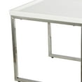 thumbnail image 4 of Compactly Striking Nesting Table Metal White, 4 of 5