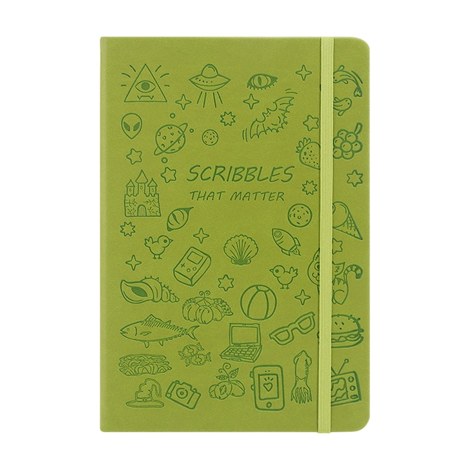 HBBKVI 2 Pack Notebook, Softcover Notebook Cute Cartoons A5 Stamped Book Exquisite Diary Tape Business Notepad