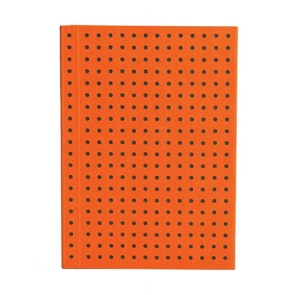Circulo: Orange on Grey Paper-Oh Circulo A7 Lined (Hardcover)
