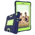 thumbnail image 4 of Galaxy Tab A 8.0 T290/T295 2019 Case Without S Pen Model, Allytech Heavy Duty Shockproof Full Body Rugged Protective Cover Built-in Kickstand for Samsung Galaxy Tab A 8 2019,Navyblue/Olivine, 4 of 8