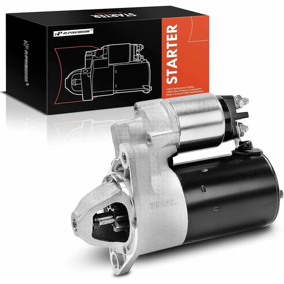 A-Premium Starter Motor Compatible with Dodge Neon 2003-2005, SX 2.0 2003-2004, 2.0L, 12V 1.1KW 8-Teeth Clockwise, Replace# 0001107432