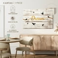 thumbnail image 4 of Elephant Stock Dream Typography V Wall Art - Horizontal Canvas Wall Art - Living Room Wall Decor - Inspirational And Typography Canvas - Black And Beige Decor - 51" x 34", 4 of 4