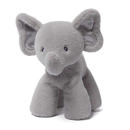 GUND Baby Animated Flappy The Elephant Stuffed Animal Plush, Gray 