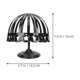 thumbnail image 2 of Hat Rack Display Stand for Caps Plastic Holder 2Pcs Black Organizer, 2 of 4