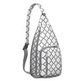 thumbnail image 1 of Retro Plaid Sling Backpack - Classic Checkerboard Print Crossbody Bag, Fashionable Anti-Theft Pack for Commuters, 1 of 4