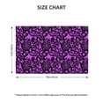 thumbnail image 2 of Placemats Set of 4 / 6, pink ghost halloween print Placemats for Dining Table Indoor/Outdoors Heat Resistant Washable Placemats 18" x 12", 2 of 8