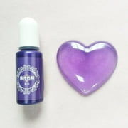 Guvpev Liquid Pearl Resin Pigment UV Resin Epoxy DIY Making Crafts Jewelry Accessories - Purple