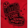 thumbnail image 2 of Xmas Yule Love Giving Me Presents Men's Graphic T Shirt Tees Brisco Brands L, 2 of 6