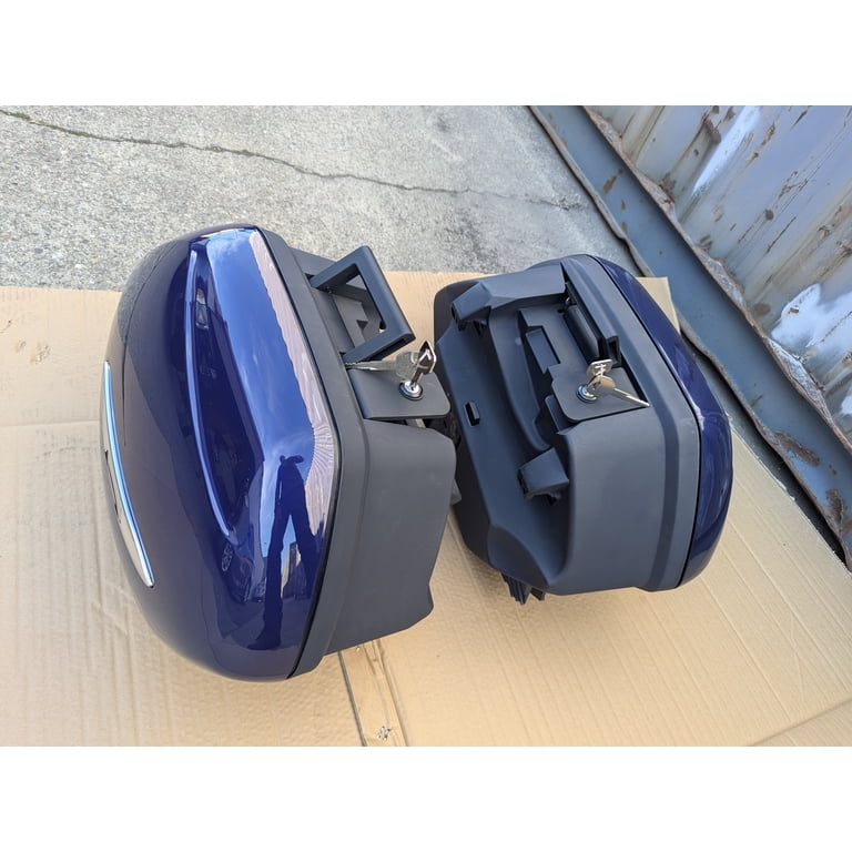 For Yamaha FJR1300 FJR 1300 Saddlebags Left+Right Side Cases Trunk