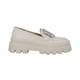 thumbnail image 1 of Zapato Mujer Kipon Casual Plataforma Mocasin Chunky Broche Brillantes beige 24, 1 of 6