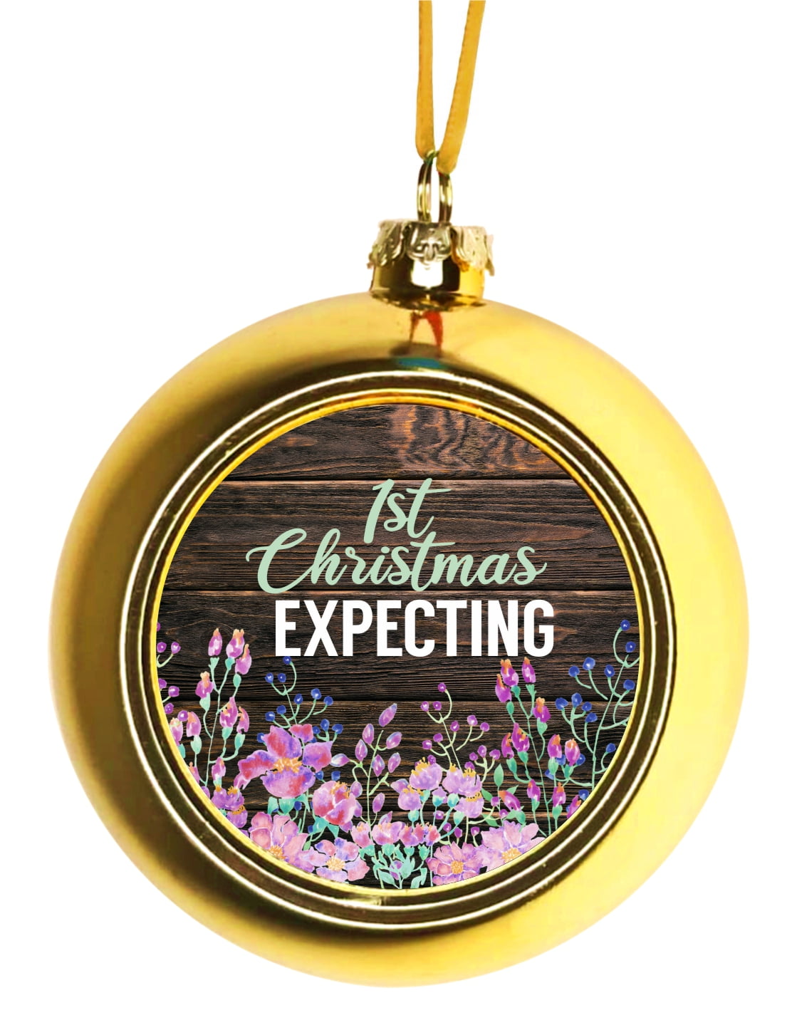 christmas ornament expecting baby