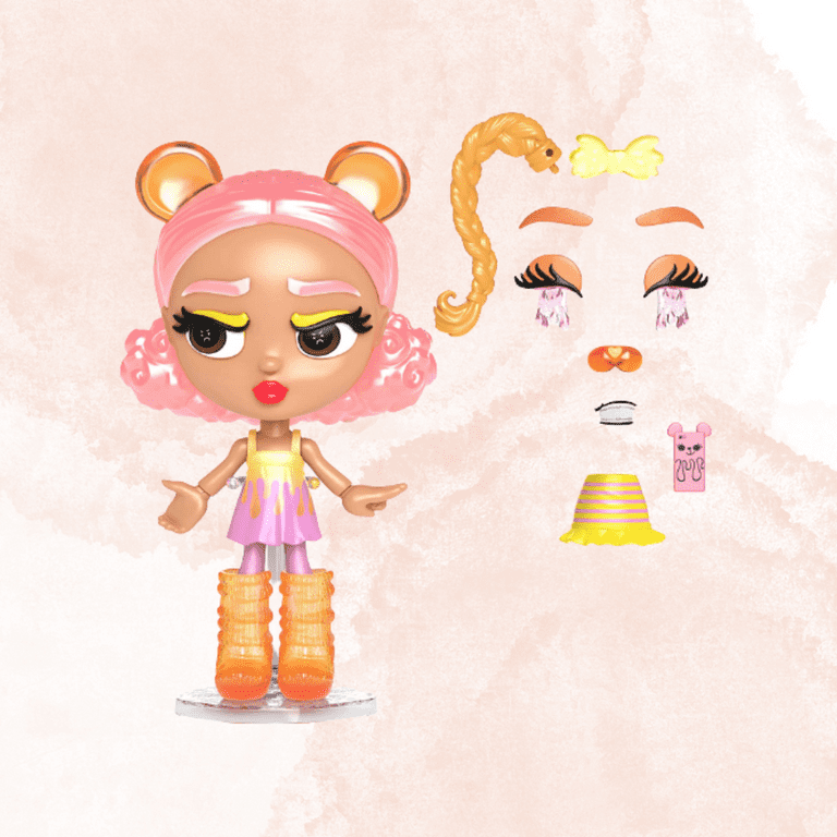 Lotta Looks Cookie Swirl Candy Cub Doll Kids Toys Christmas