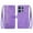 Purple, variant on SYITOOCK Phone Case for Motorola Moto Edge 50 Pro, Shockproof PU Leather Wallet Case with Card Slots Anti-Scratch Stand Magnetic Flip Zipper Pocket Cover for Motorola Moto Edge 50 Pro, Blue