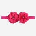 thumbnail image 4 of Lilgiuy Baby Girls Flower Headbands Cute Solid Soft Elastic Hair Band Hair Accessories Gift for Kids, 4 of 4