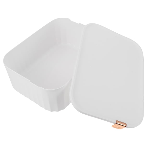 1 caja de plástico para guardar ropa interior, calcetines y armario.