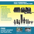 thumbnail image 2 of EasyPro EP200 Submersible Magnetic Drive Pump - 200 GPH, 2 of 4