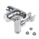 thumbnail image 2 of Desviador de brazo de ducha Macarena metal con soporte de ducha de mano cabezal rociador fijo universal, 2 of 8