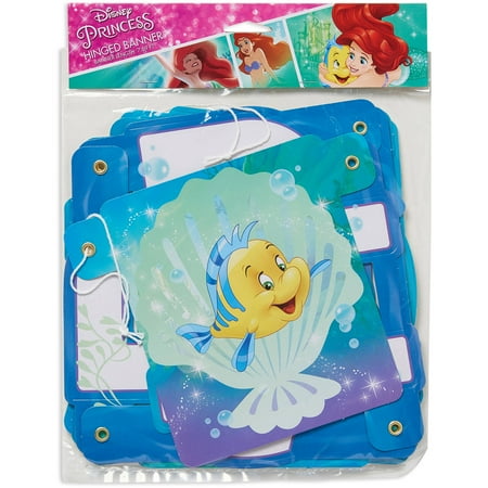 Disney The Little  Mermaid  Birthday  Party  Banner Party  