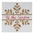 thumbnail image 3 of Melrose International LLC Merry Christmas and Tis The Season Sign (Set of 6) 11.75"SQ MDF, 3 of 3
