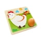 thumbnail image 3 of Wood 4 Layer Life Jigsaw Puzzle Educational Toys Preschool Learning for Children Hugo Rompecabezas, 3 of 10