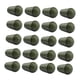 thumbnail image 1 of Topes de campana perfecl 20x con extremos de cable con bloqueo de tapa Verde, 1 of 8