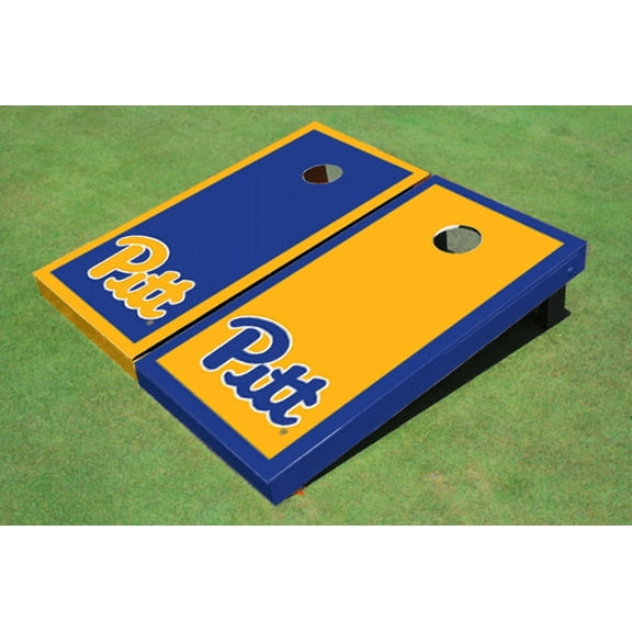 University of Pittsburgh Alternating Border Cornhole Boards
