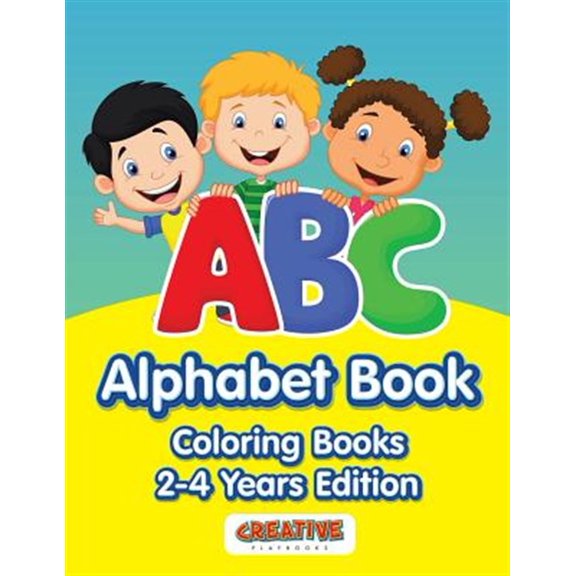 Pre-Owned ABC Alphabet Book - Coloring Books 2-4 Years Edition (Paperback)