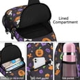 thumbnail image 4 of Sling Backpack,Cute Halloween Icons Pattern Sling Bag with Water Bottle Holder,Waterproof Sling Bag for Men/Women with Headphone Jack for Hiking,Travel, 4 of 6