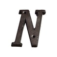 thumbnail image 2 of DIY Wrought Iron House Letters and Numbers Set for Outdoor Address Signs - Antique Industrial Style with Screws, 2 of 2
