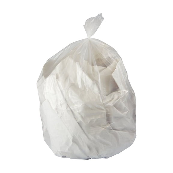 Heritage LINEAR LOW-DENSITY CAN LINERS, 16 GAL, 0.7 MIL, 24" X 32", CLEAR, 500/BOX