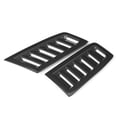thumbnail image 1 of Bonnet Air Outlet, Reliability Long Service Life Hood Vent Trim Simple To Install  For Automobile Modification For Replacement For  RS MK2 Style Universal Glossy Black,Carbon Fiber, 1 of 8