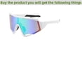 thumbnail image 4 of Gafas de sol UV para deportes al aire libre para adultos ciclismo, béisbol juvenil, gafas de sol de cara pequeña para mujeres, hombres, golf, pesca, 4 of 5
