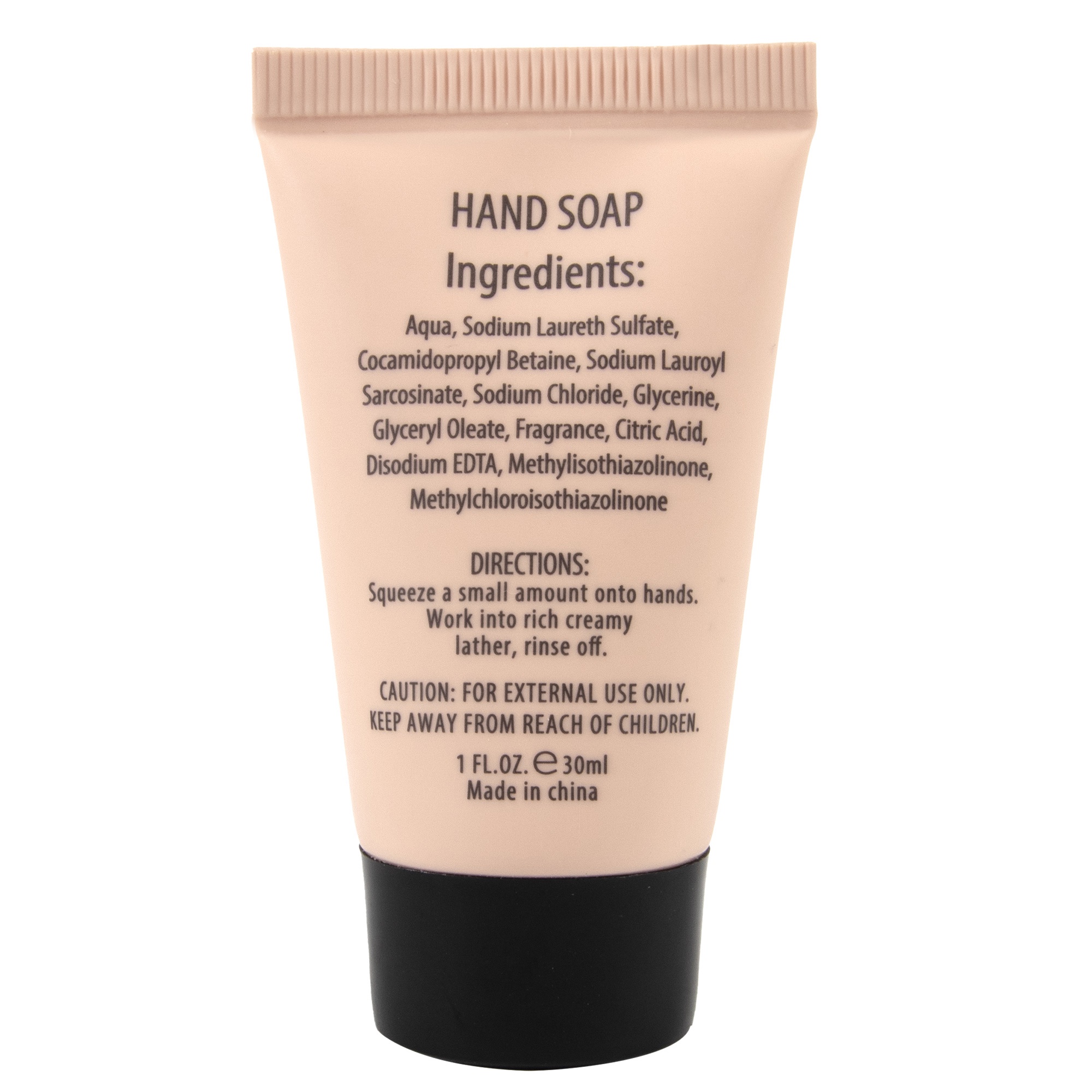 100 Bottles 1 oz. (1 Ounce) Liquid Hand Soap for Daily Use, Hygiene, Skin Therapy, Cleanliness, Travel, Hospitality, Hotel, Charity, Donation