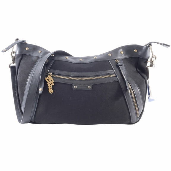 Pre-Owned Burberry Canvas Shoulder Bag Leather Black Women's Blue Label Crossbody... (Good)