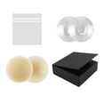 thumbnail image 3 of Autocollants de Couvre-Mamelons Confortables Réutilisables Coussinet Mammaire en Silicone Respirant Mamelon 10 cm, 3 of 8