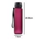 thumbnail image 5 of Botella de agua deportiva premium con tapa abatible a prueba de fugas - Plástico ecológico y libre de BPA - Imprescindible para el gimnasio, yoga, correr, actividades al aire libre, ciclismo y camping, 5 of 8