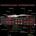 thumbnail image 2 of 12V 3800W Car Audio Amplifier High Power Dual Output Cart 4 Channel Audio Speaker Subwoofer Amplifier, 2 of 10