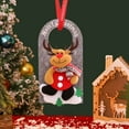 thumbnail image 1 of pstuiky Adornos navideños para colgar en la puerta (1 unidad). Lindos adornos navideños para interiores. Adorno para pomo de puerta. Letrero navideño de Feliz Navidad., 1 of 2