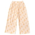 thumbnail image 5 of Rvasteizo Kids Pants Print Heart Summer Ice Silk Cool Wide Leg Elastic Waist Outer Wear for All Boys Girls Sizes, 5 of 5