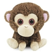 Weigedu Small Plush Monkey Stuffed Animals, 5.9 Inches, Brown