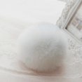 thumbnail image 5 of Furry Ball Nyckelring Vintage Nyckelring Charm Färgglad Nyckelkedja Tillbehör Handväska Dekoration Lätt Telefonhänge Ljusblå, 5 of 5