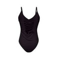 thumbnail image 5 of Wycnly Bathing Suits for Women Womens Swimsuits High Waist Bathing Suits Womens Backless Spaghetti Strap Swimwear Ladies Girls Solid Slim Beachwear One Piece Swimsuit, 5 of 6