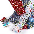 thumbnail image 4 of Caja de 10 rollos de pegatinas para decoración de uñas, papel de transferencia de estrellas, calc MABOTO Etiqueta engomada del clavo, 4 of 7